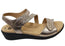 Scholl Orthaheel Tana Womens Comfortable Leather Wedge Sandals