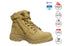 King Gee Womens Tradie Zip Wheat Work Boots