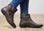 Perlatto Lane Womens Comfortable Leather Ankle Boots Made In Brazil