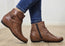 Via Paula Lush Womens Comfortable Brazilian Leather Ankle Boots