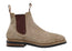 Mustang Mens Signature Pull Up Leather Boots Taupe Suede