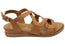 Orizonte Leelalite Womens Comfortable European Leather Wedge Sandals