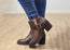 Born Royce Womens Comfortable Leather Mid Heel Ankle Boots
