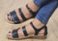 Orizonte Rye Womens Comfortable European Leather Sandals