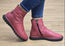 Orizonte Salony Womens European Comfortable Leather Ankle Boots