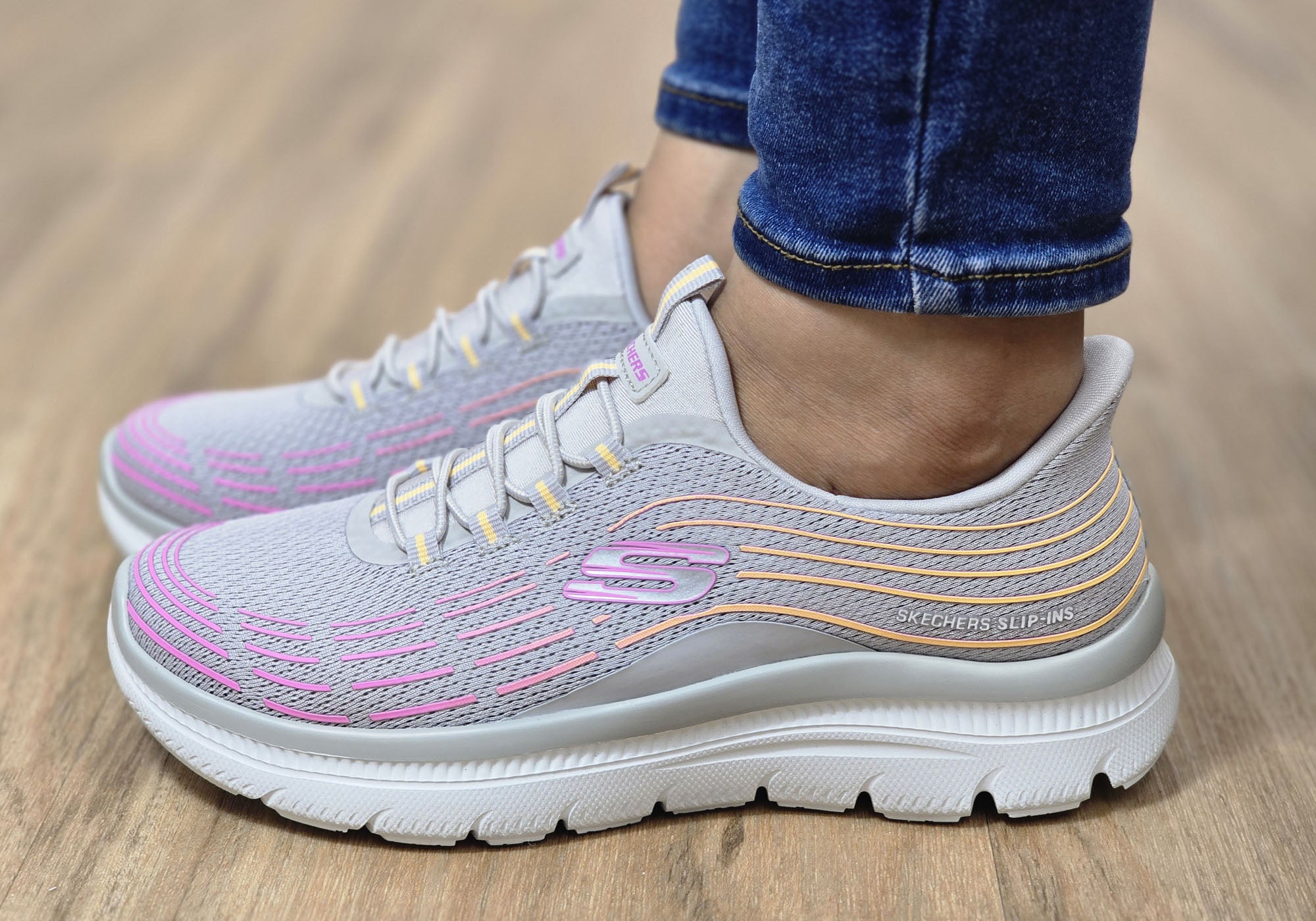 Light Grey Multi