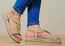Tamaris Deedee Womens Low Wedge Sandals With Comfortable Footbed