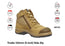 KingGee Tradie Boot Mens Steel Toe Cap Work Boots
