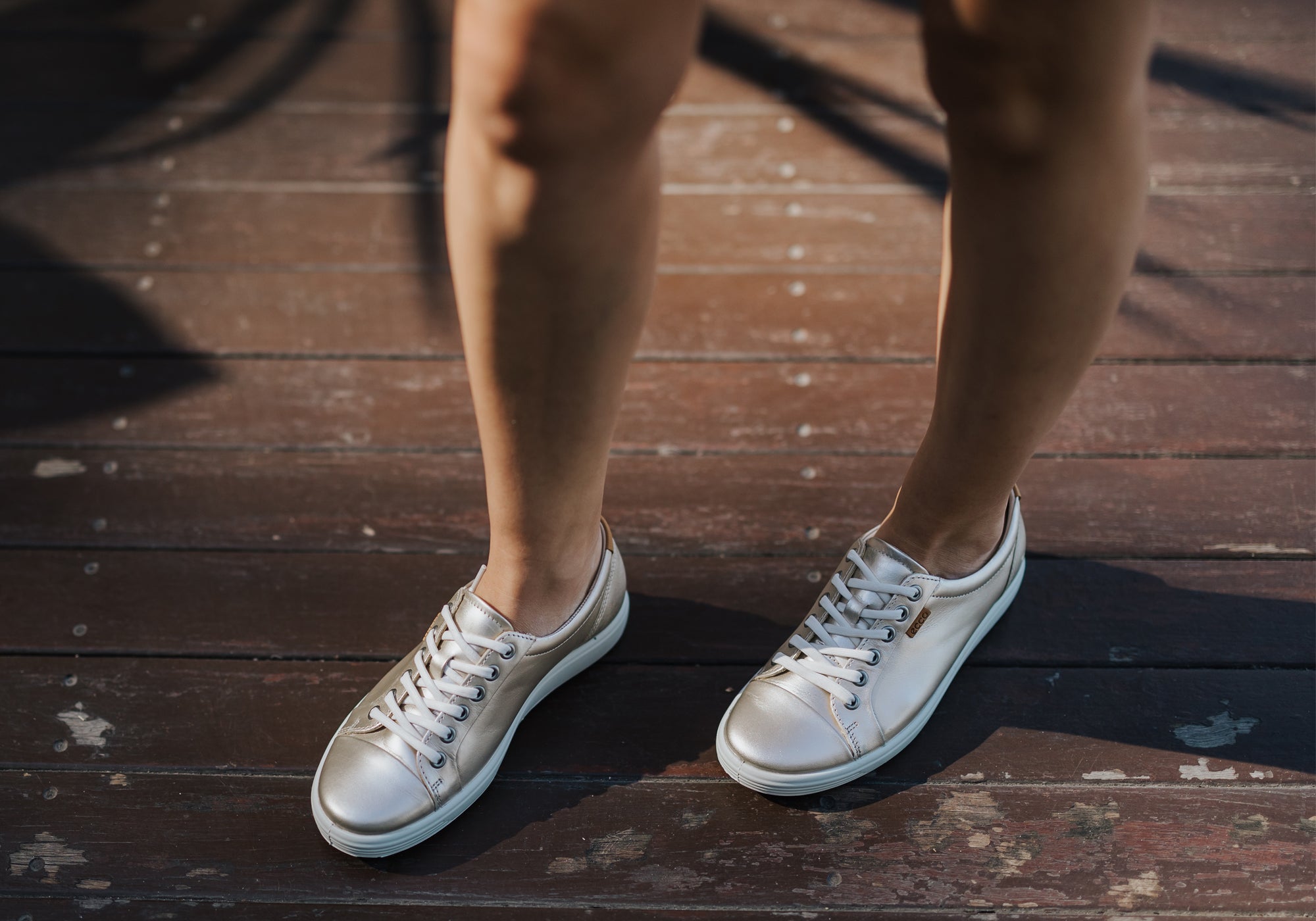 ECCO Womens Soft 7 Comfortable Leather Casual Lace Up Sneakers Shoes