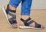 Caprice Beatta Womens Comfortable Wide Fit Leather Sandals