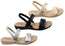 Campesi Anitta Womens Brazilian Comfort Sandals With Massage Footbed