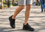 Sfida Cache Mens Comfortable Lace Up Athletic Shoes Black Black