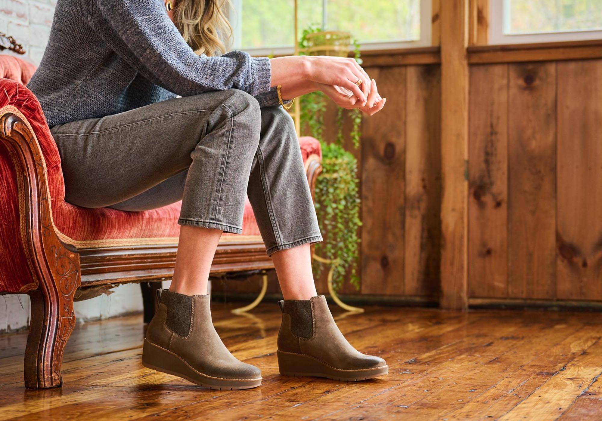 Taupe Suede