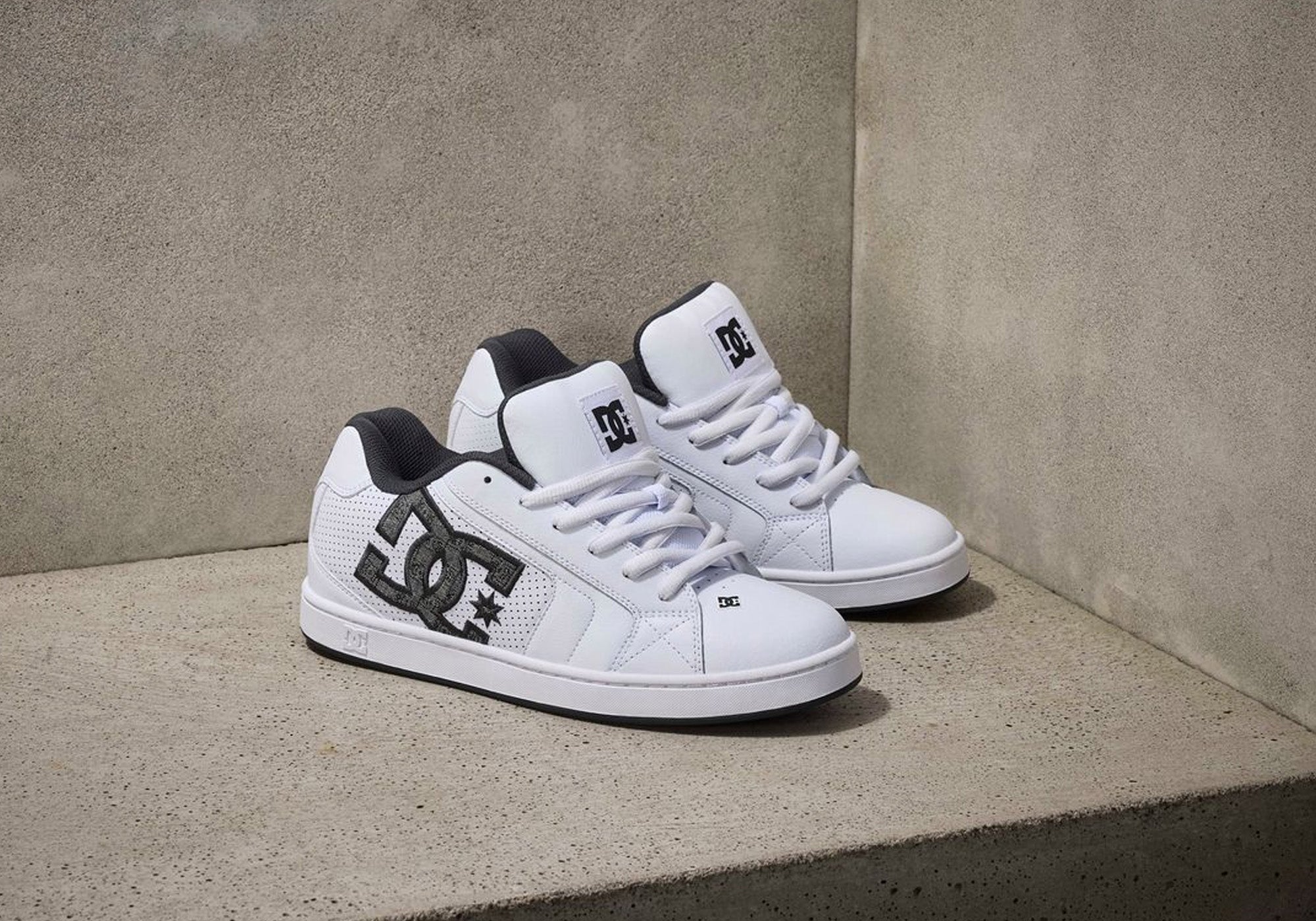 White Grey Black