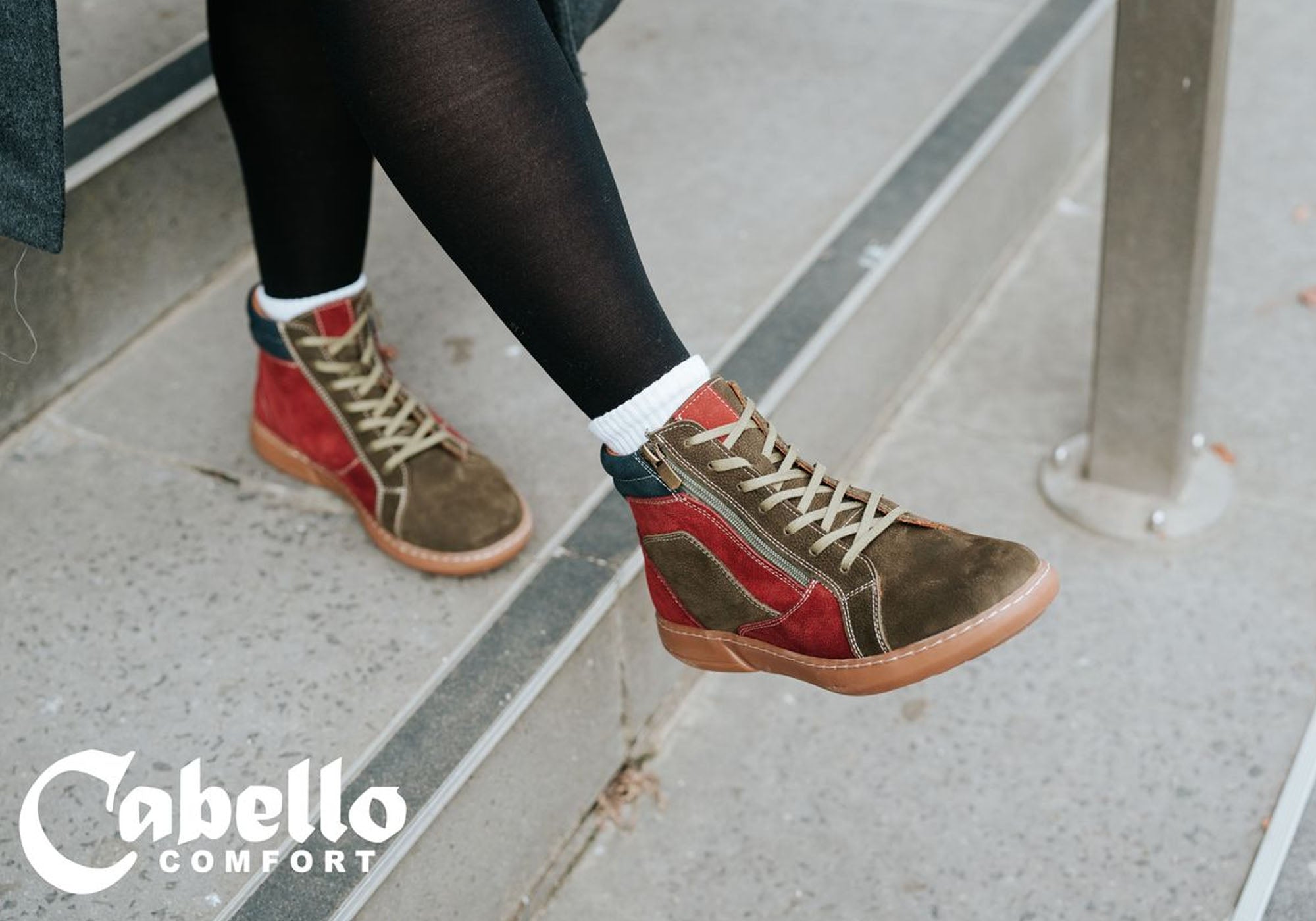 Khaki Nubuck Multi