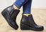 Sofft Emeree Womens Comfortable Leather Wedge Ankle Boots