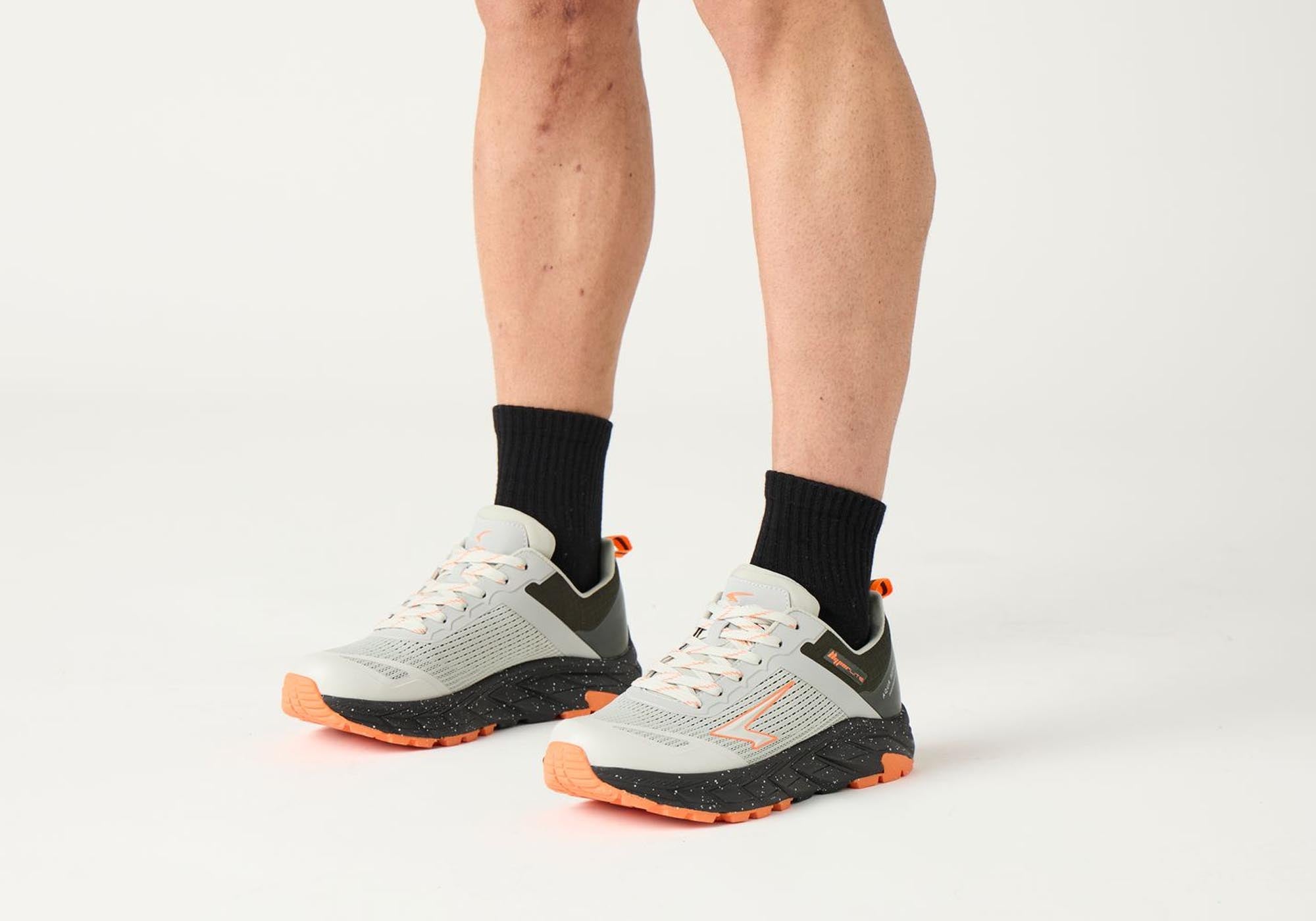 Grey Orange Khaki