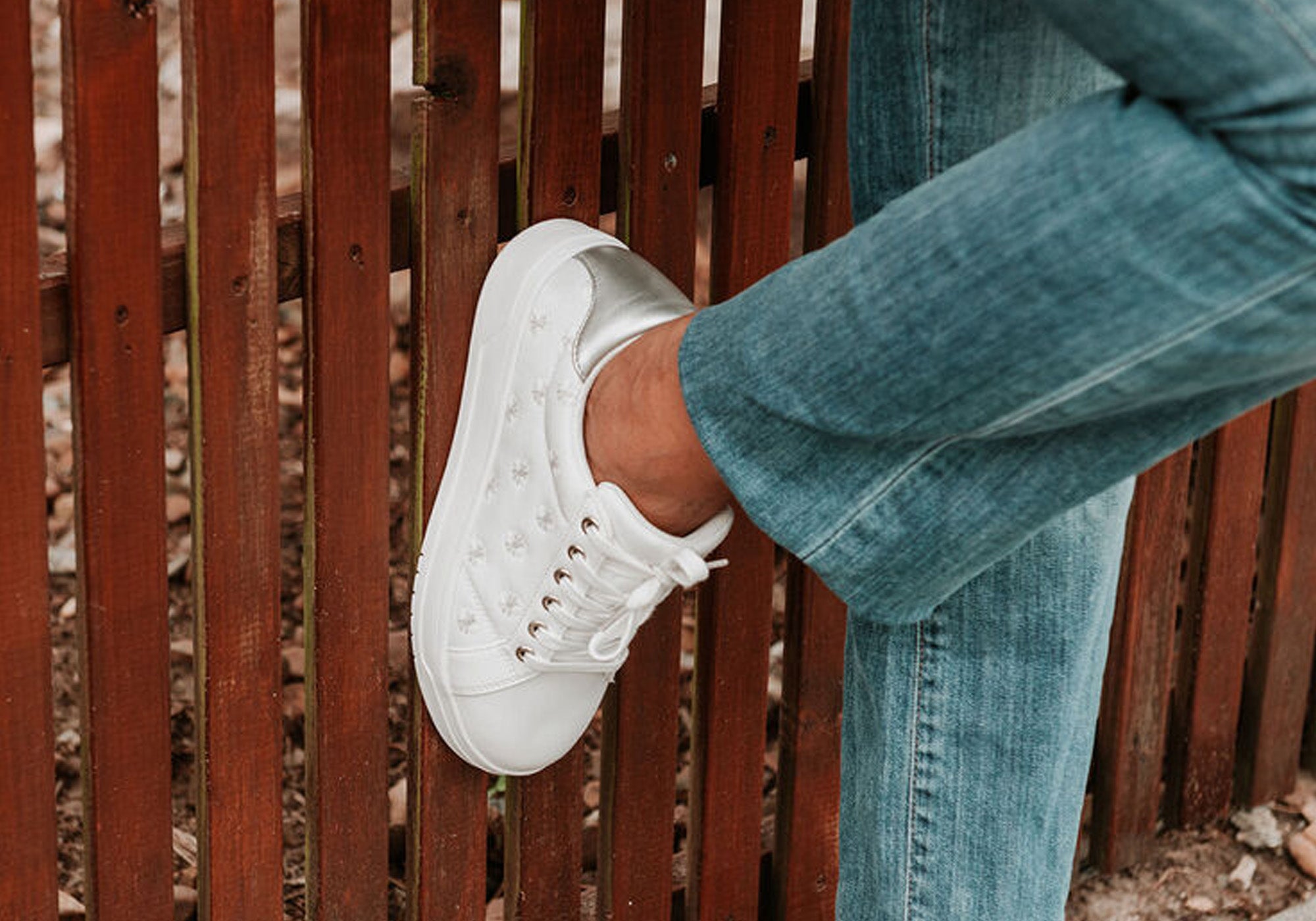 White Silver Patch