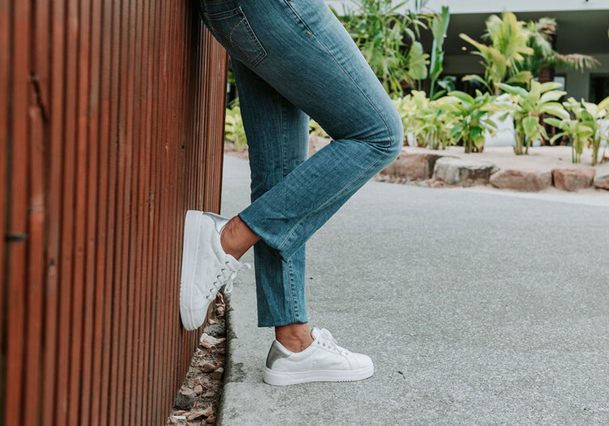 White Silver Patch
