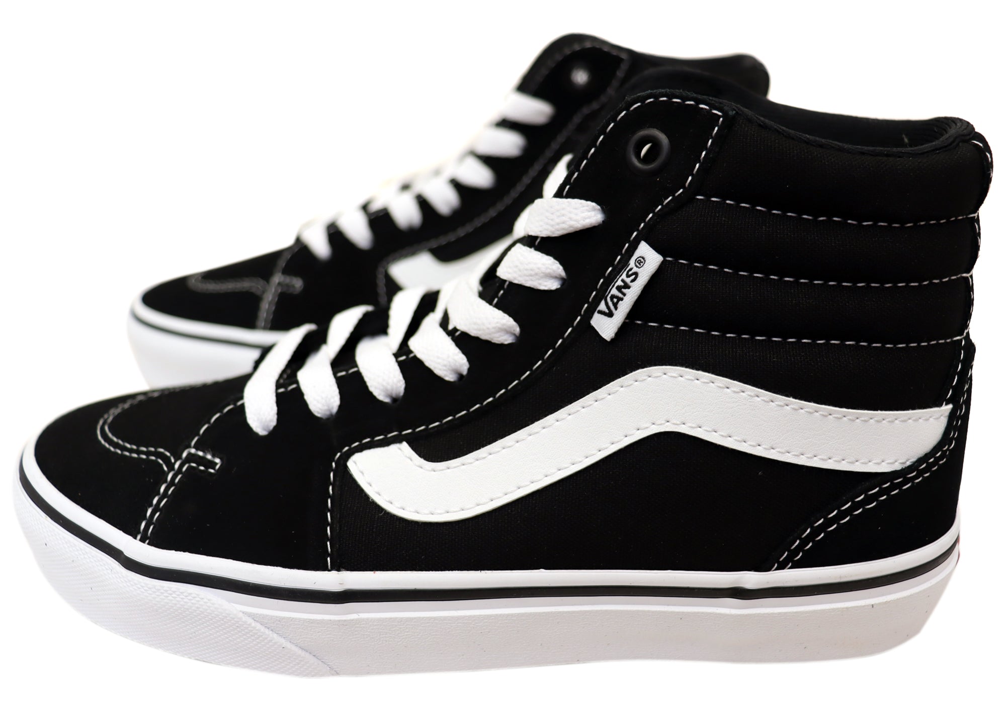 Black White