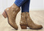 Sofft Sophie Womens Comfortable Leather Suede Heeled Ankle Boots