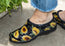 Sloggers Comfortable Womens Splash Shoes Sunflower Black
