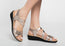 Scholl Orthaheel Tana Womens Comfortable Leather Wedge Sandals