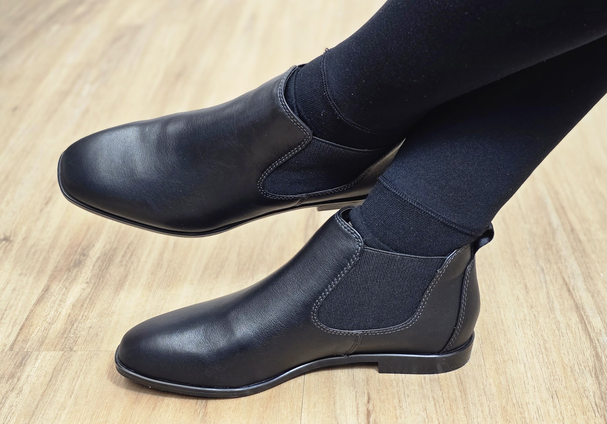 Hush Puppies Zeda Womens Leather Comfortable Ankle Boots