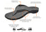 Axign Mens Comfortable Supportive Orthotic Flip Flops Thongs