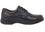 ROC Elite Senior Older Boys/Mens Leather School Shoes