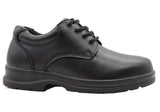 Grosby Educate 2 Senior/Older Boys Mens Leather Lace Up School Shoes