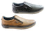 Pegada Justin Mens Leather Slip On Comfort Casual Shoes Made In Brazil