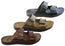 Pegada Lancester Mens Leather Comfortable Slide Sandals Made In Brazil