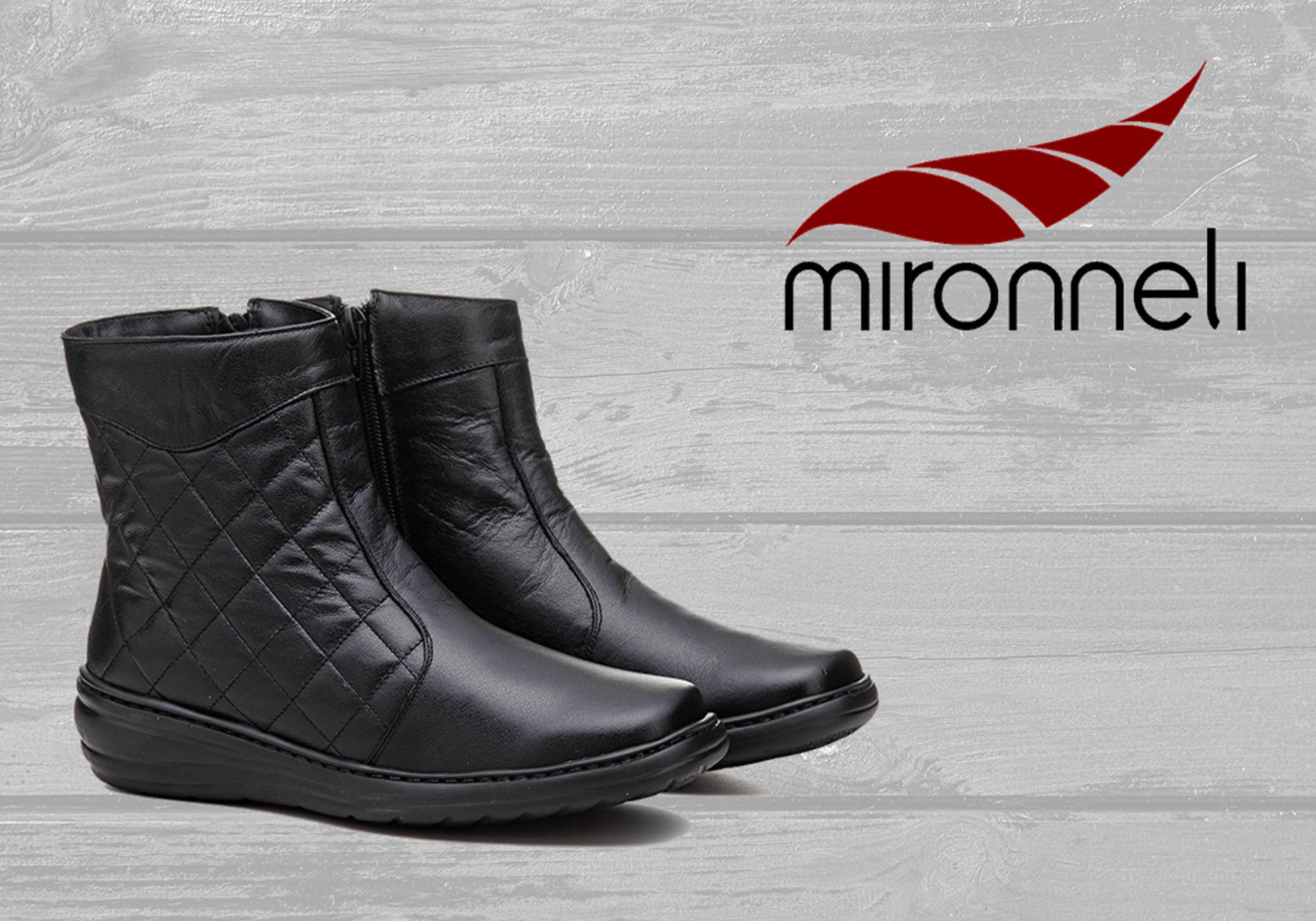 Mironneli Julietta Womens Comfortable Brazilian Leather Boots