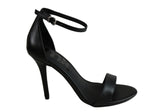 RMK Karina Womens Leather High Heel Stiletto Sandals