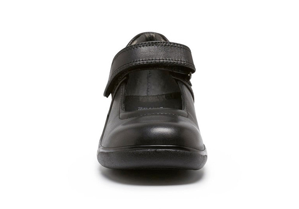 Clarks Petite Kids/Girls Black Mary Jane Leather School Shoes