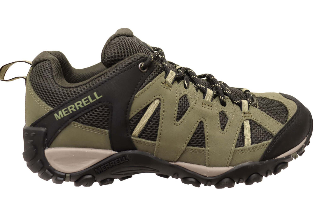 Merrell Mens Deverta 2 Leather Hiking Shoes Brand House Direct