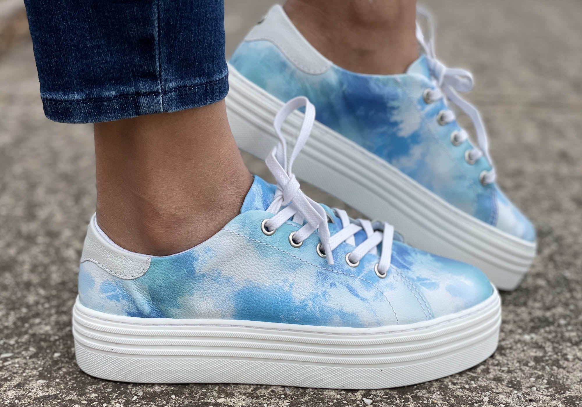 White/Blue