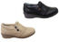 Scholl Orthaheel Leanne Womens Supportive Leather Comfort Shoes