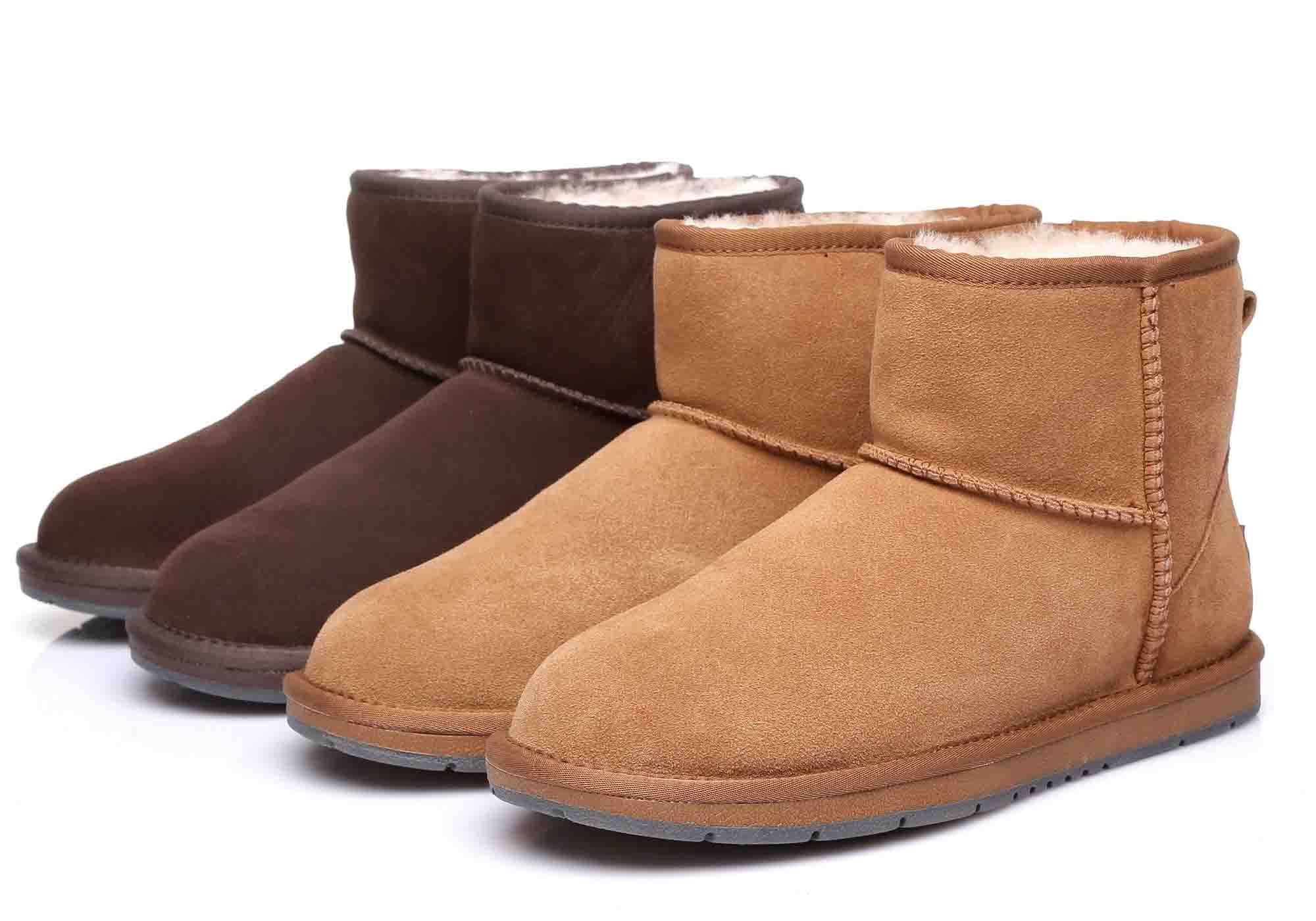 UGG Australian Shepherd Unisex Mini Classic Suede Ugg Boots