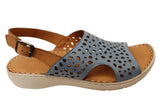 Orizonte Costena Womens European Comfortable Leather Sandals