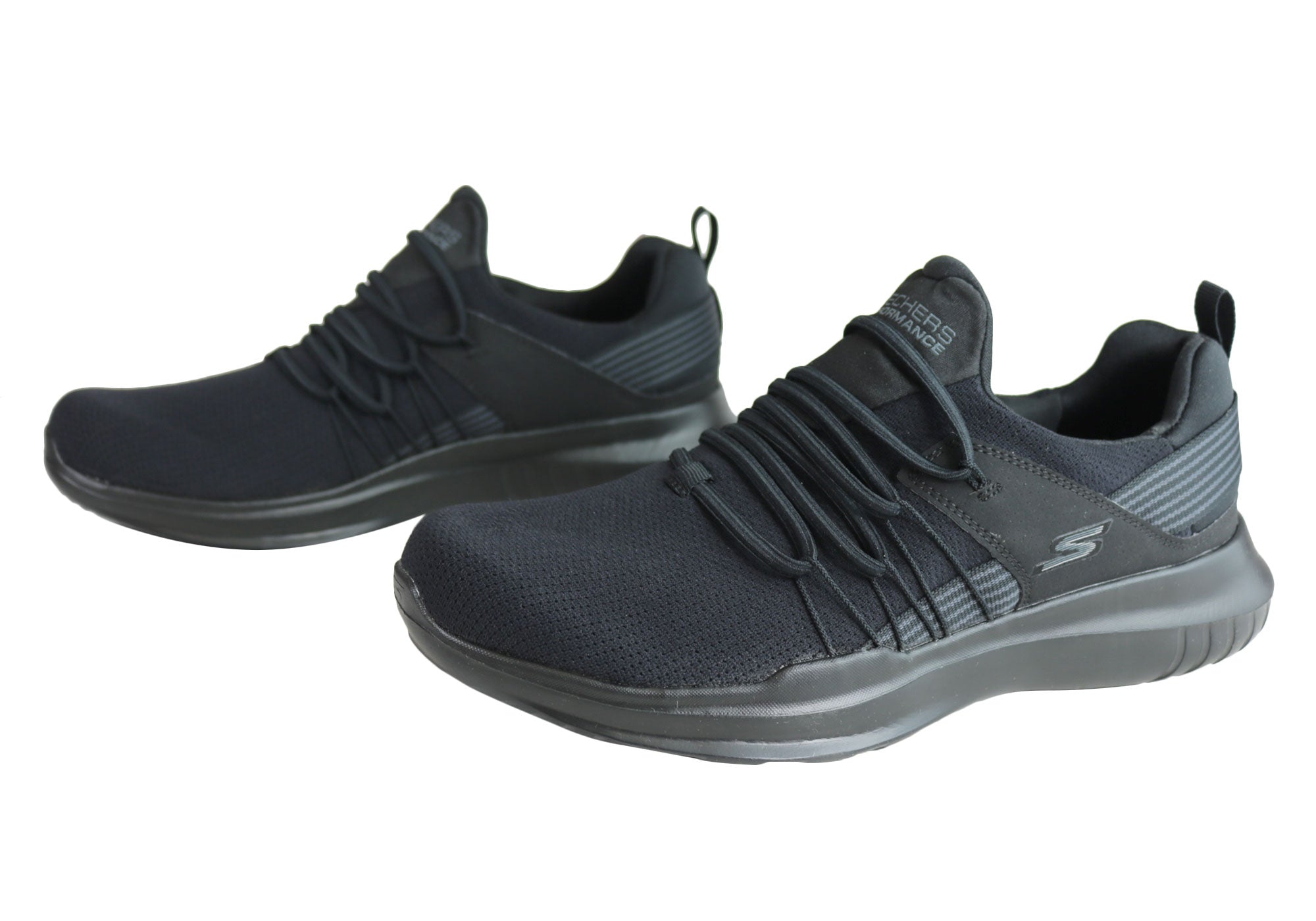 Skechers Mens Go Run Mojo Reactivate Cushioned Trainers Athletic Shoes