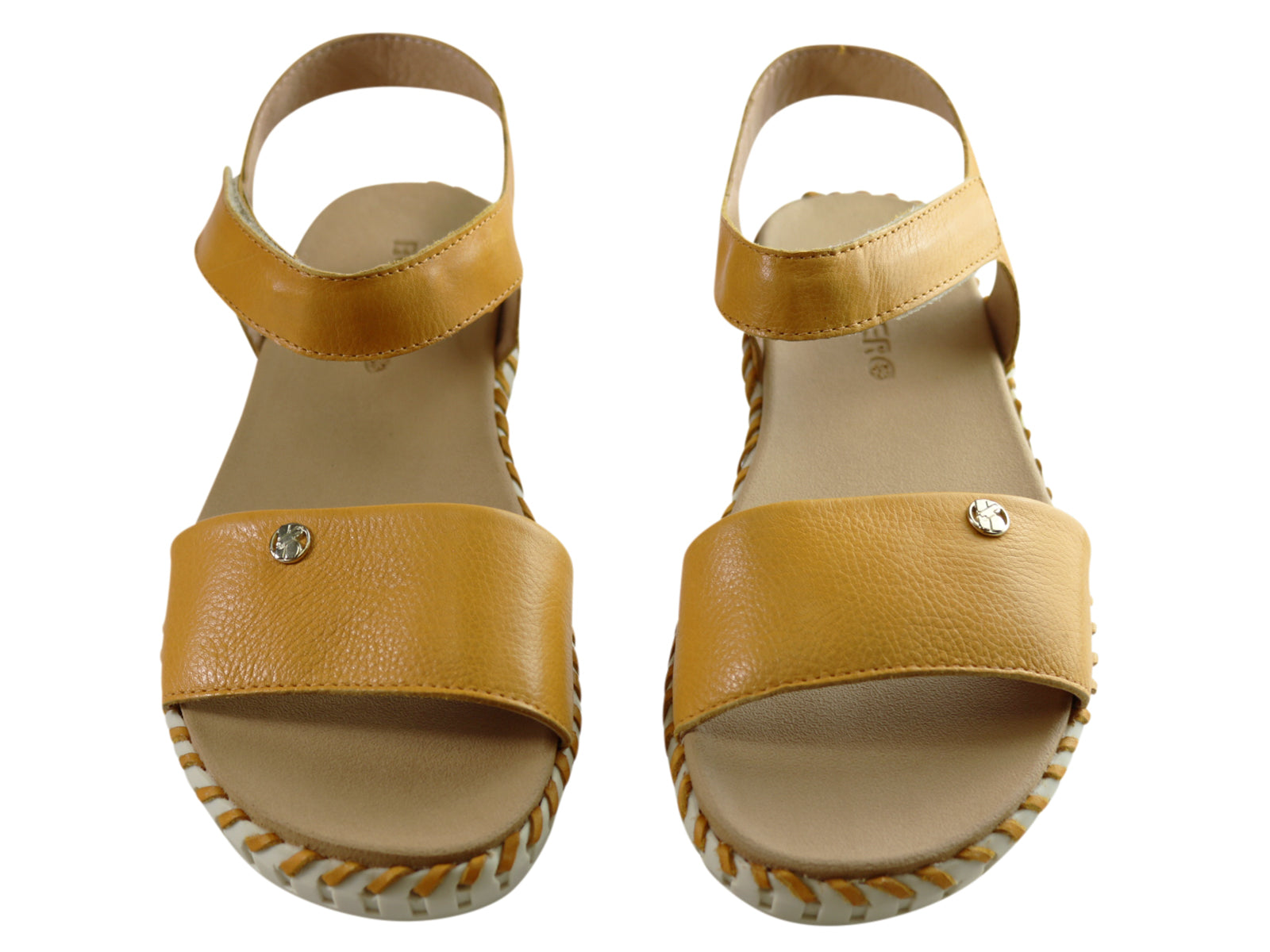Bottero Lexie Womens Comfortable Leather Sandals Made In Brazil