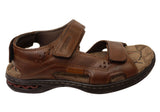 Pegada Sambo Mens Comfort Leather Adjustable Sandals Made In Brazil