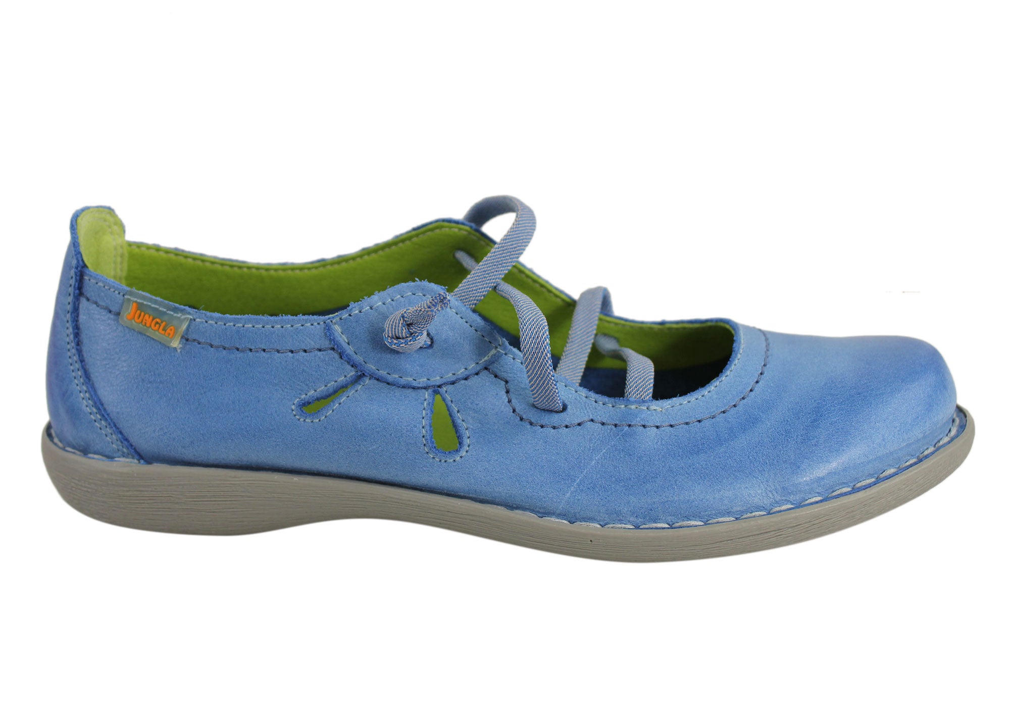 Jungla 5120 Womens Soft Leather Comfortable Shoes Made In Spain