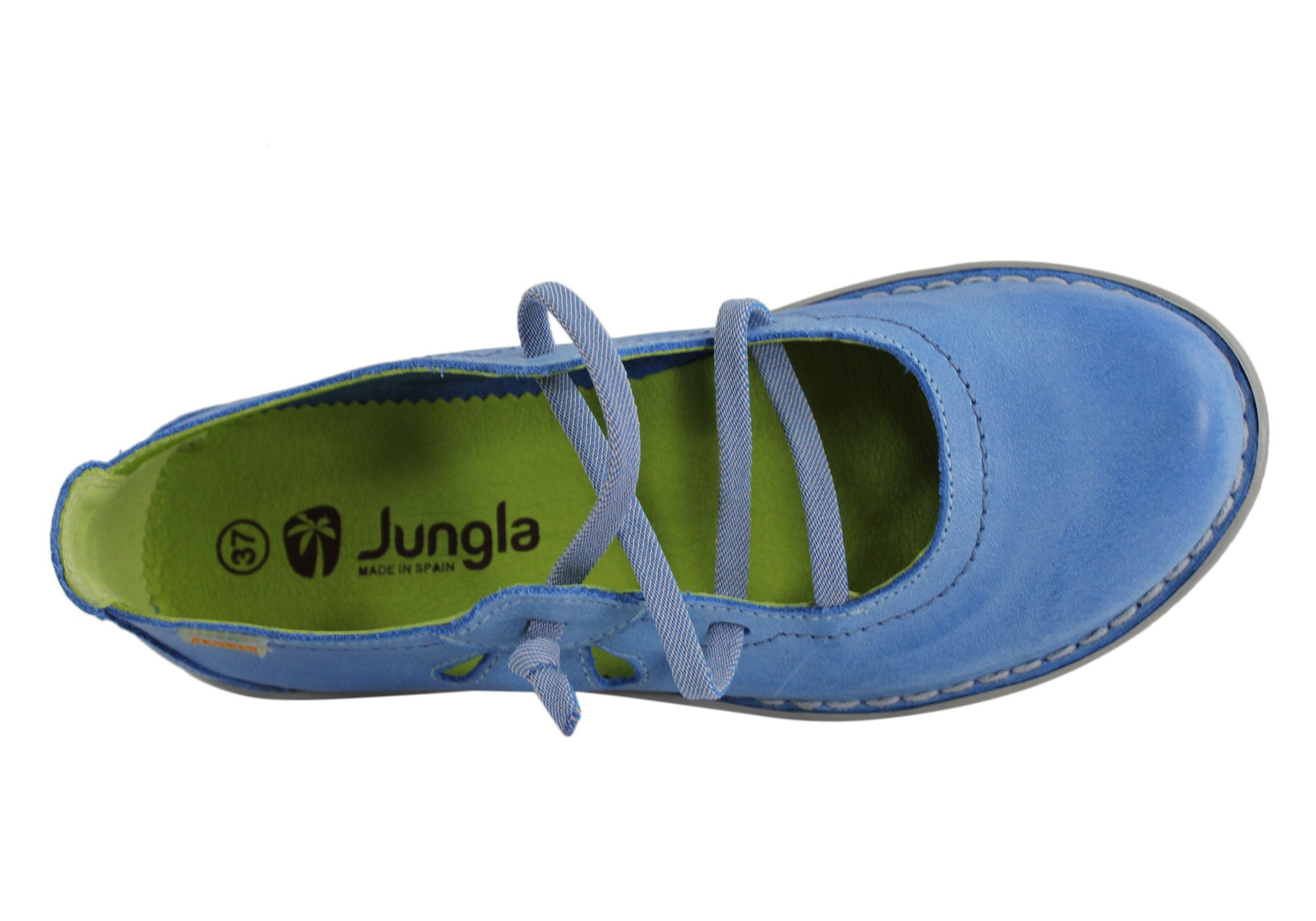 Jungla 5120 Womens Soft Leather Comfortable Shoes Made In Spain