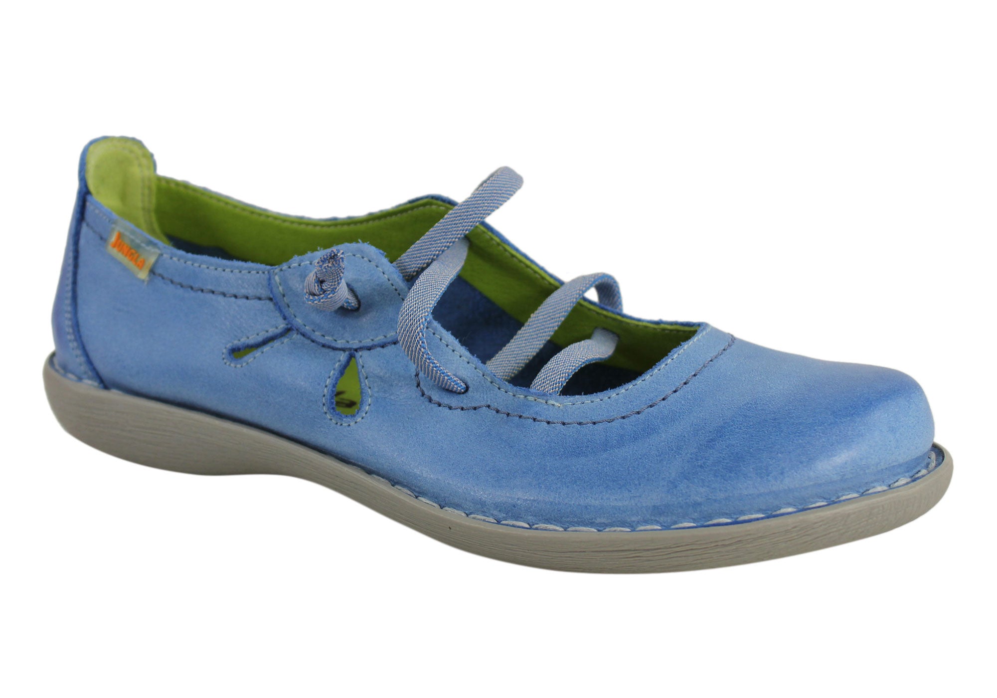 Jungla 5120 Womens Soft Leather Comfortable Shoes Made In Spain