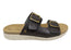 New Face Lockia Womens Comfort Leather Slides Sandals Made In Brazil