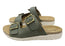 New Face Lockia Womens Comfort Leather Slides Sandals Made In Brazil
