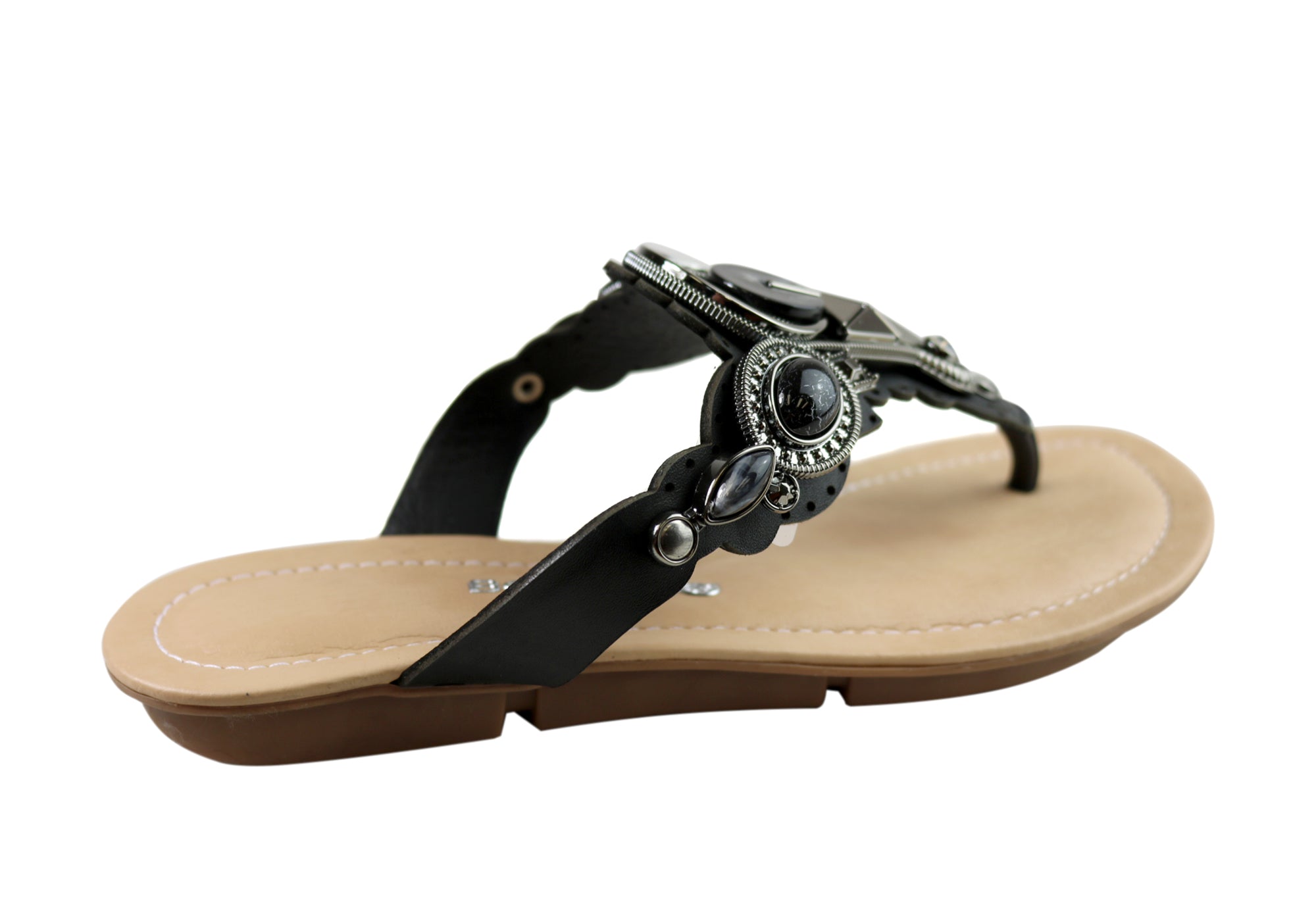 Bottero Aruba Womens Comfort Leather Thongs Sandals Made In Brazil
